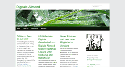 Desktop Screenshot of allmend.ch