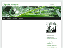 Tablet Screenshot of allmend.ch